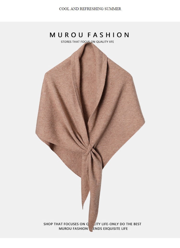 Bufanda lisa para mujer para todas las estaciones