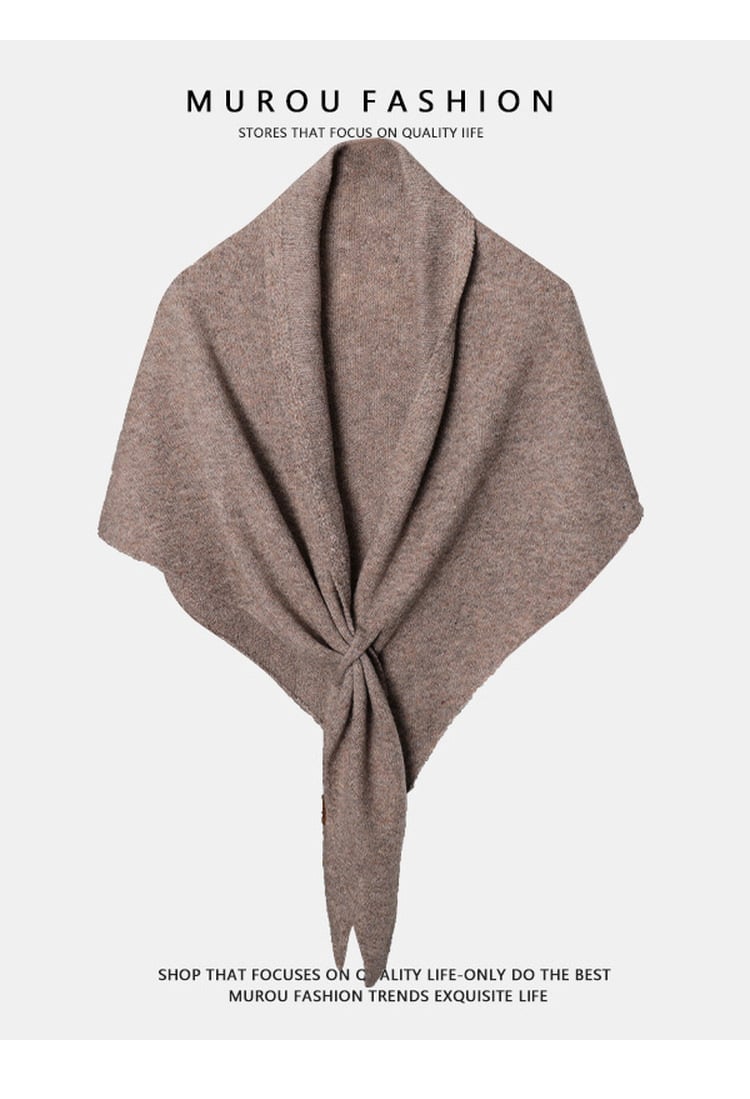 Bufanda lisa para mujer para todas las estaciones