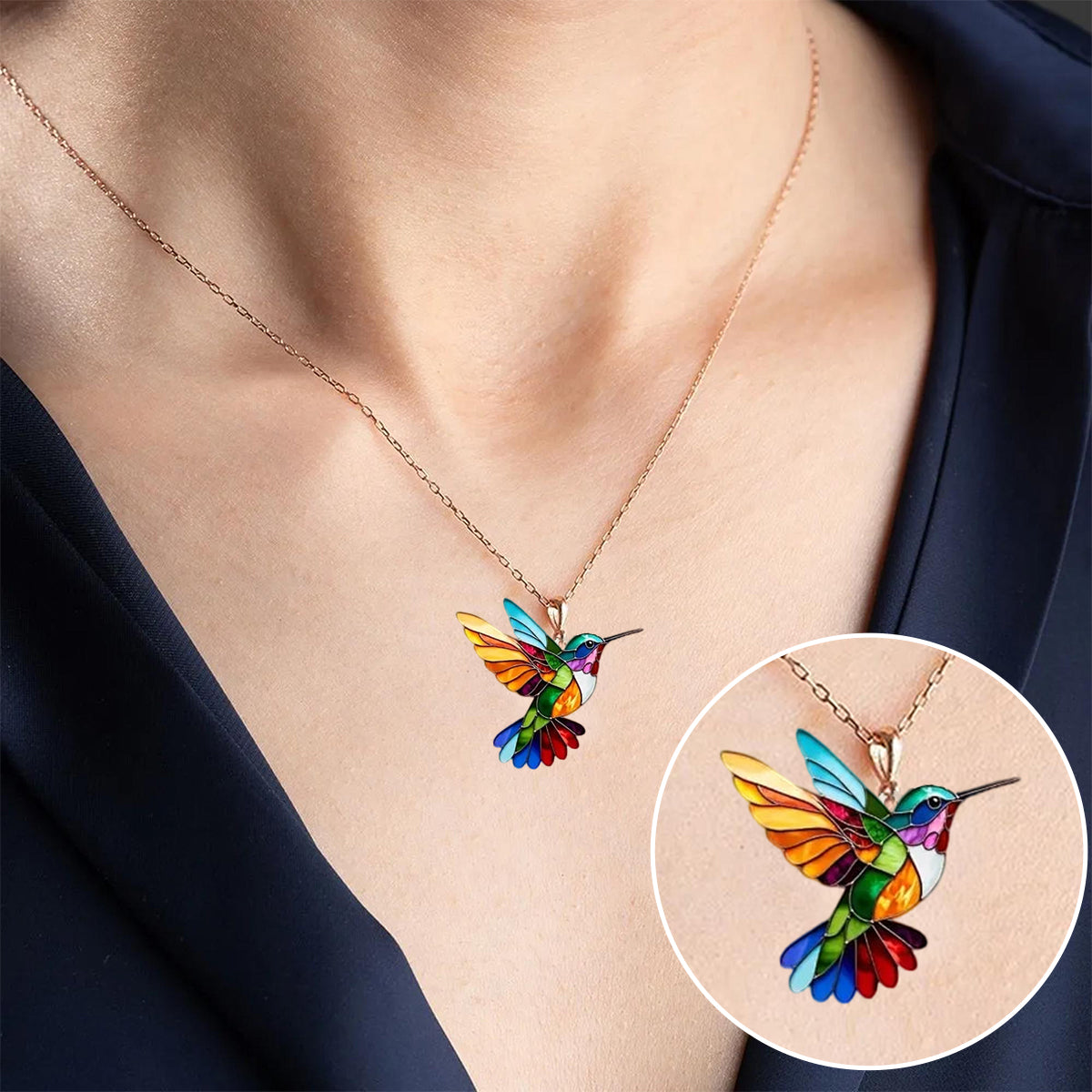 Colibrí | Collar de la suerte