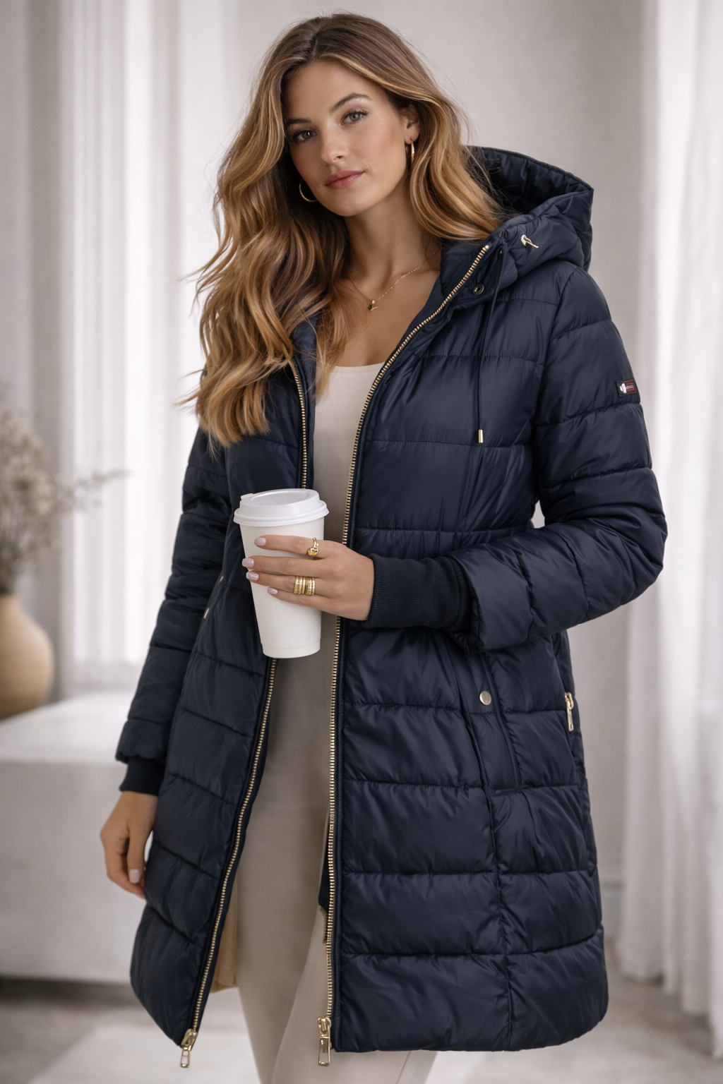 Sophie | Abrigo cálido de invierno con corte largo