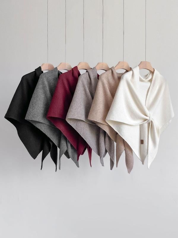 Bufanda lisa para mujer para todas las estaciones