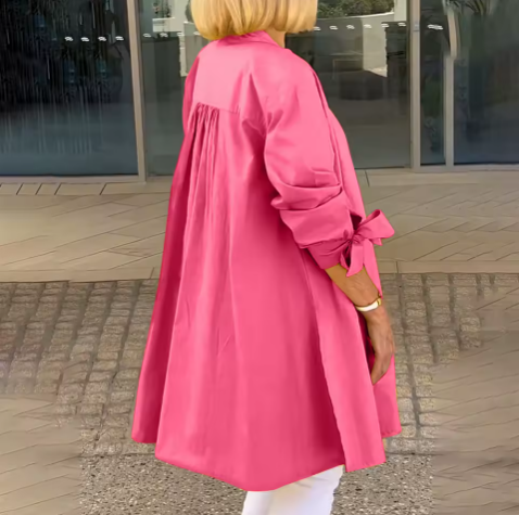 DALIA | Elegante blusa con detalles abotonados y corte fluido